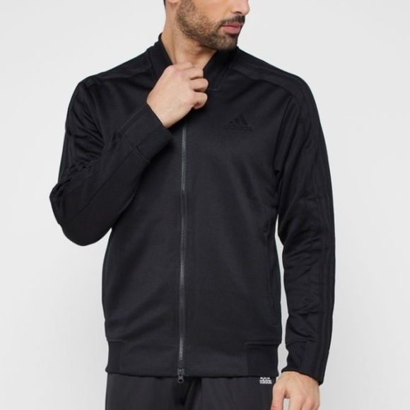 *NEW* Adidas Men's Black ID Track Bomber Jacket - Picture 11 of 11